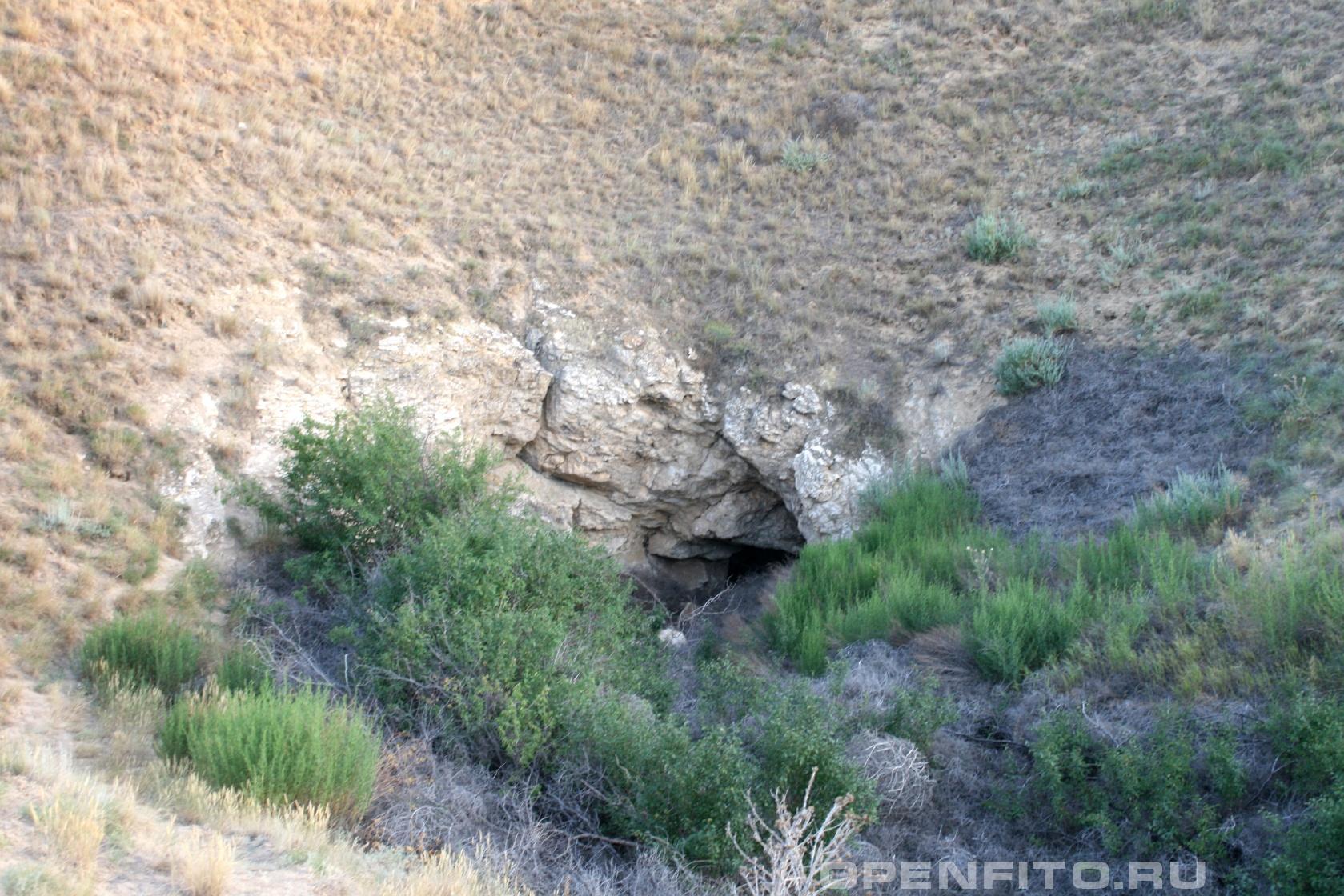 Карстовая пещера Пещера на границе с Такжикистаном