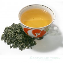 Заварочный цвет зеленого чая