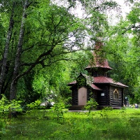 фото Деревянная церковь