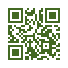 QR код со ссылкой на Щитовник бородконосный