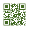 QR код со ссылкой на Остролодочник черно-белый