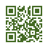 QR код со ссылкой на Сажереция ярко-зеленая