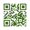 QR код со ссылкой на Опунция зеленовато-желтая